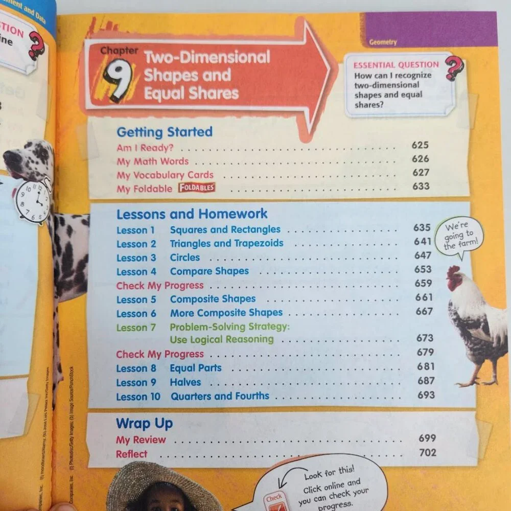 NEW My Math Grade 1 Book 1st Grade Volume 2 McGraw-Hill Elementary Math Connects